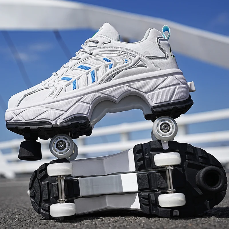 Childrens Roller Skates Four-w - Running Shoes ulasan dan harga