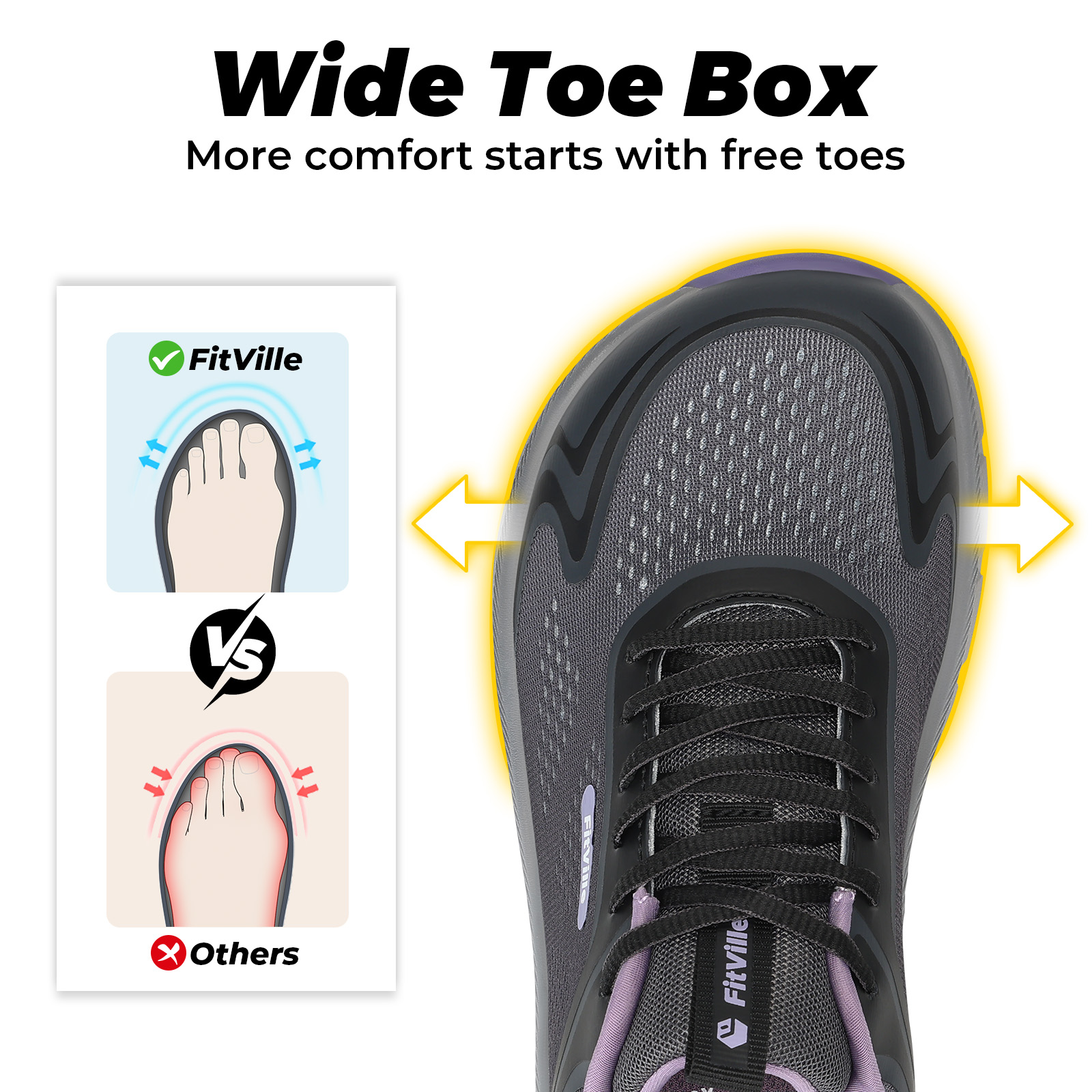 Fitville Women's Sports Shoes  - Breathable Mesh Athletic Shoes ulasan dan harga