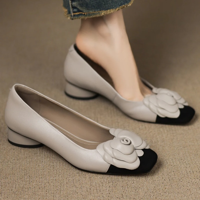 Plus size 34-41 women's sheeps - Heels ulasan dan harga