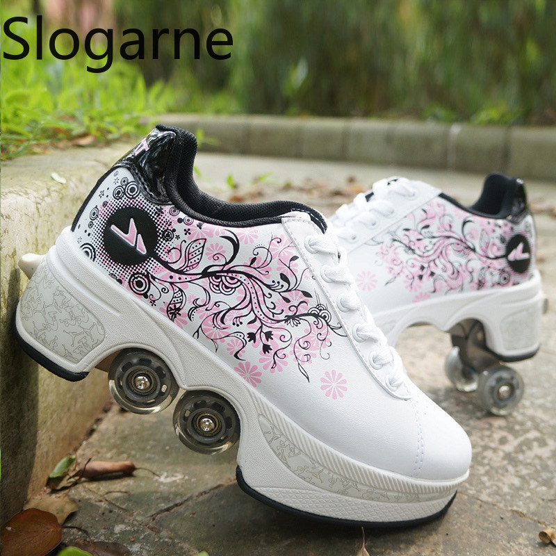 Women 4 Wheels Deformation Rol - Running Shoes ulasan dan harga