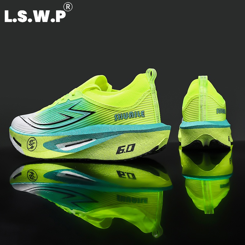 Men's Casual Sports Shoes, Uni - Carbon Plate Marathon Racing Shoes ulasan dan harga