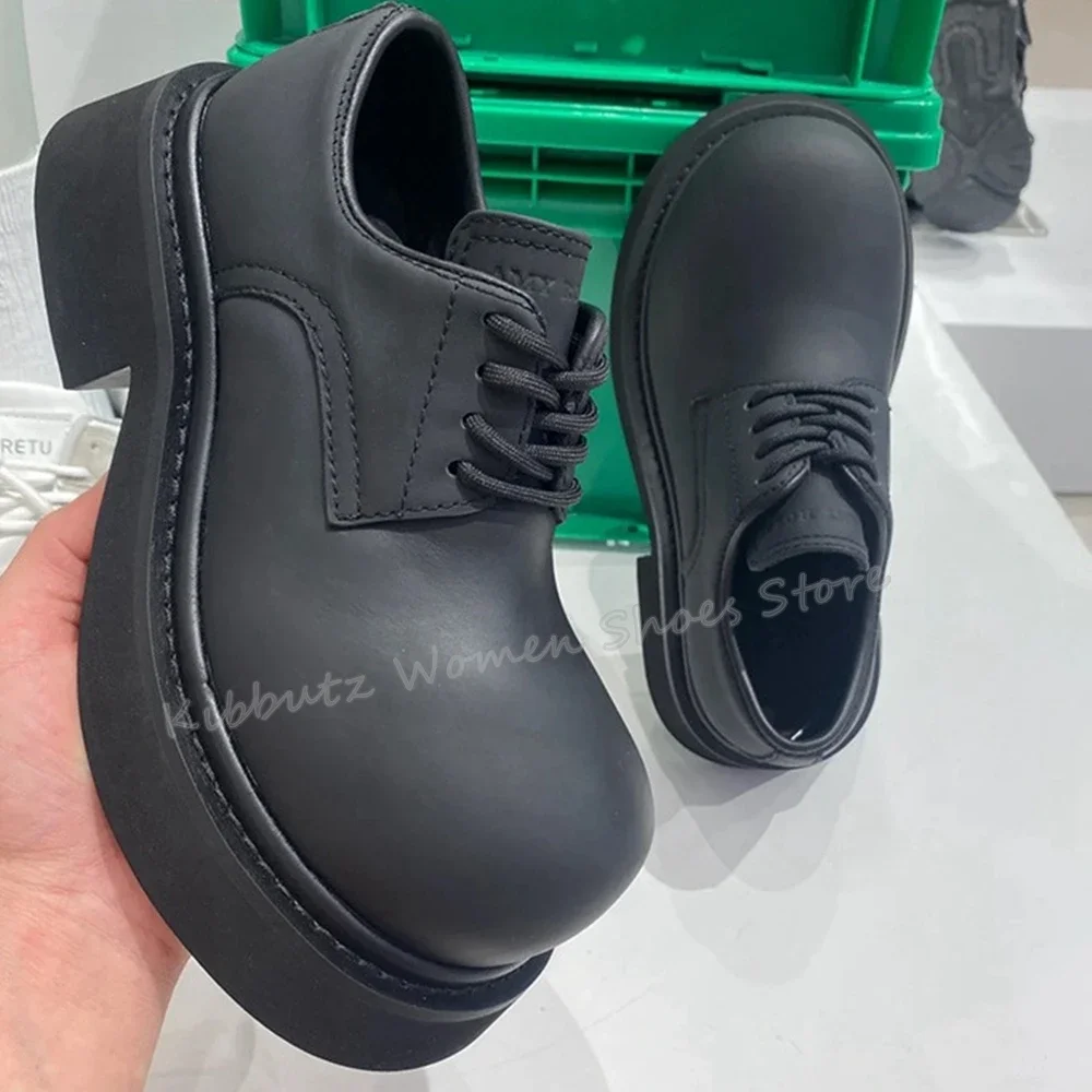 Big Head Pumps Lace-Up Chunky  - Boots ulasan dan harga