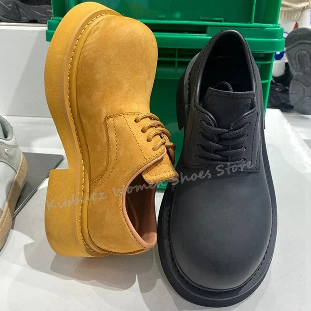 Big Head Pumps Lace-Up Chunky  - Boots ulasan dan harga